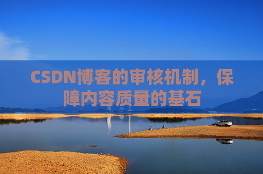 CSDN博客的审核机制，保障内容质量的基石